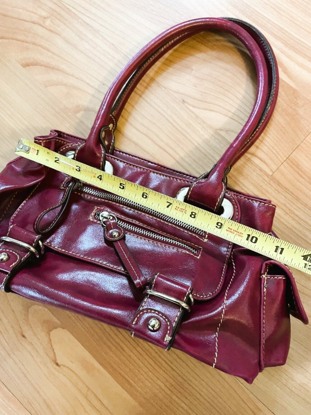 VTG Aldo Shoulder Bag - COOL Multi Compartment Zip Divider Purse - Picture 9 of 11